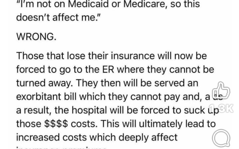 Why You Should Care About Others Losing Insurance