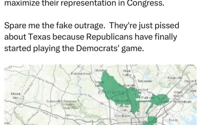 When Gerrymandering Comes Full Circle